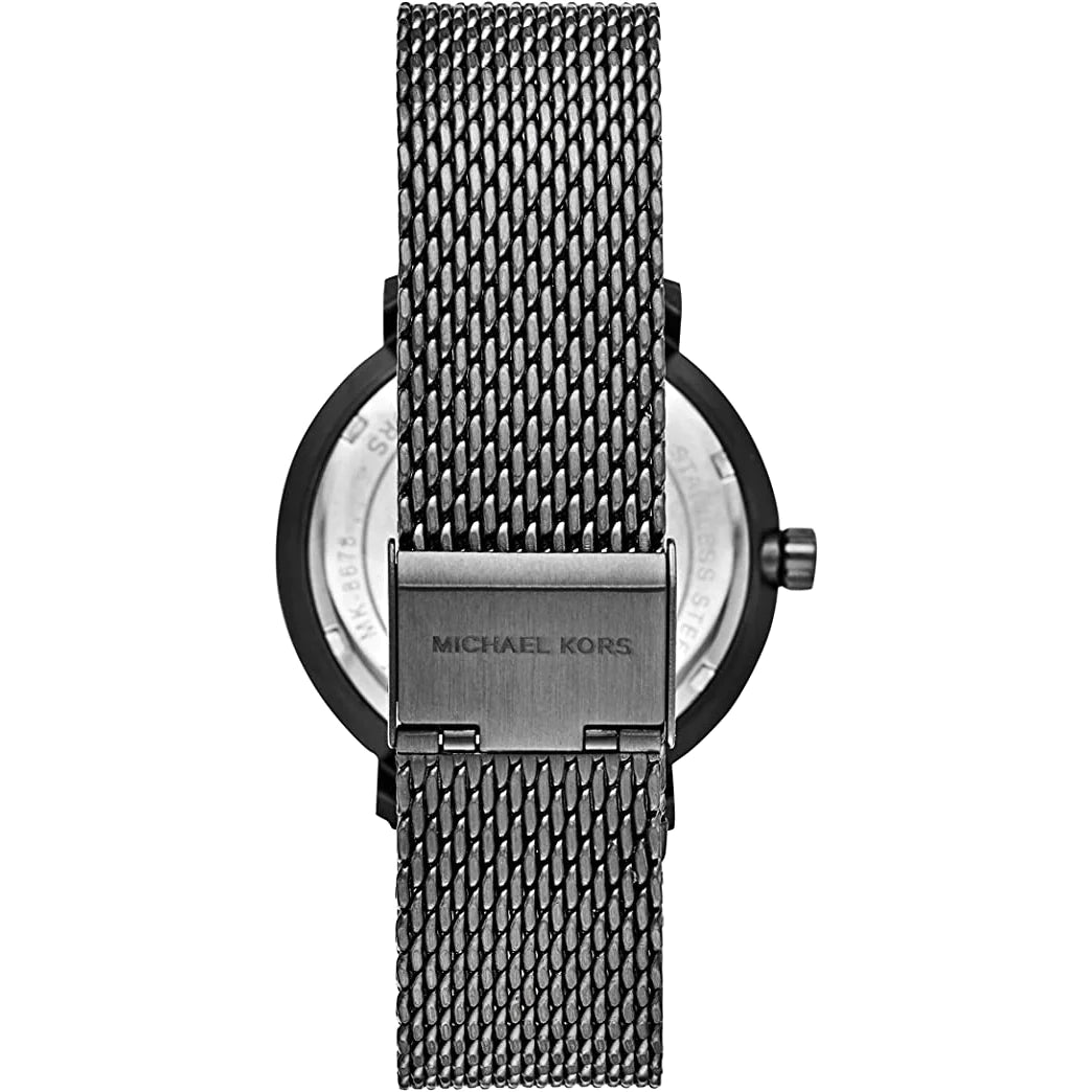 Michael Kors Gray Navy Blue Chronograph Watch