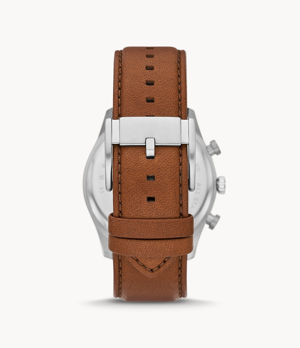 Medium Brown Leather Watch