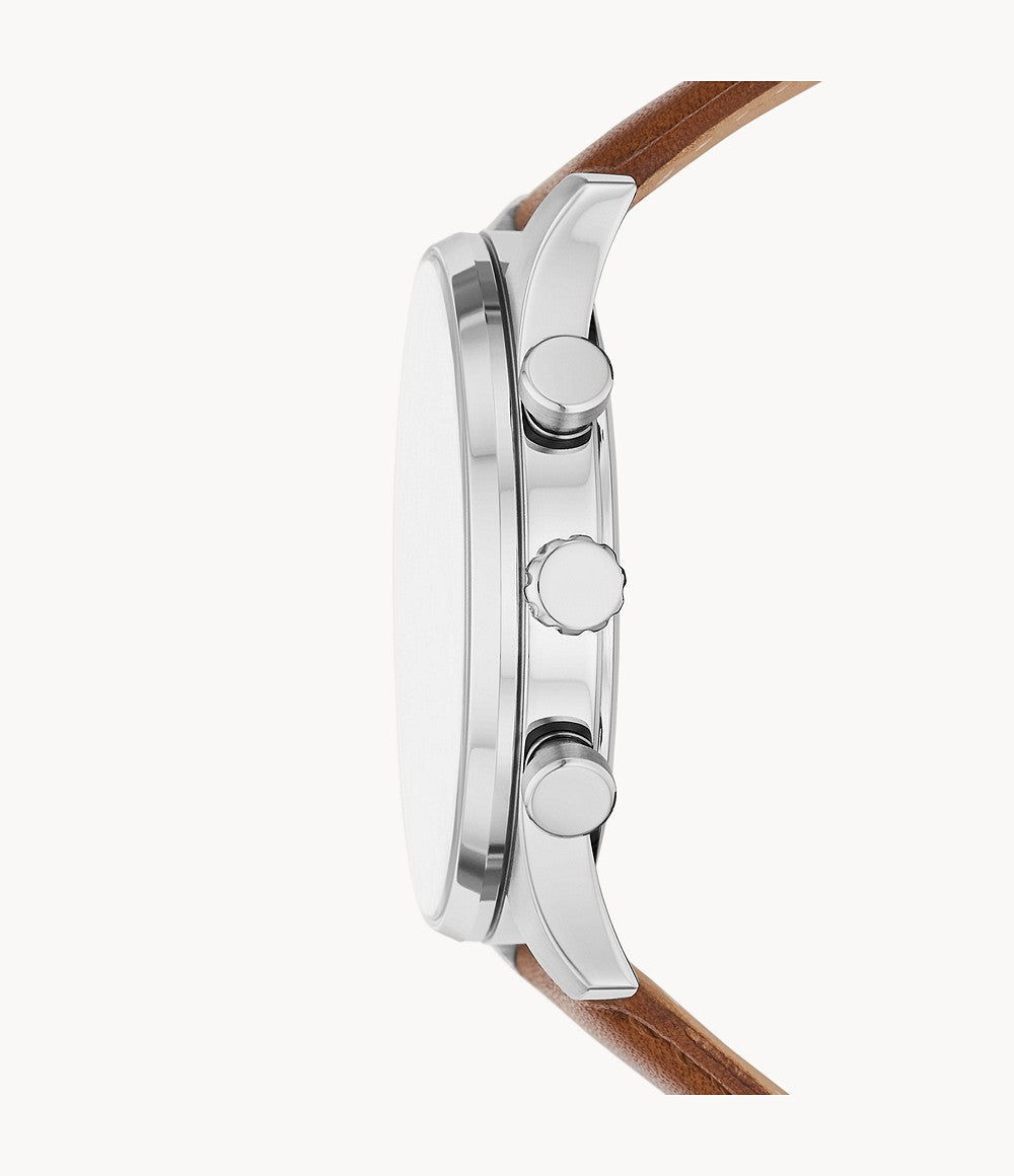 Medium Brown Leather Watch