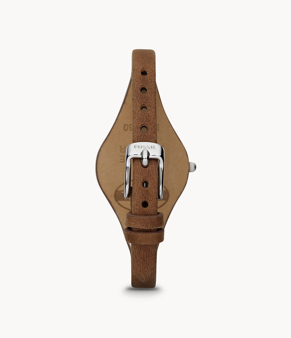 Women's Brown Leather Watch