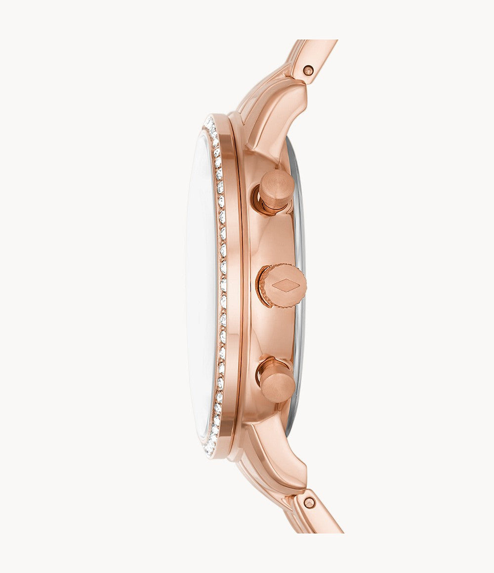 WOMEN'S CHRONOGRAPH ROSE GOLD WATCH