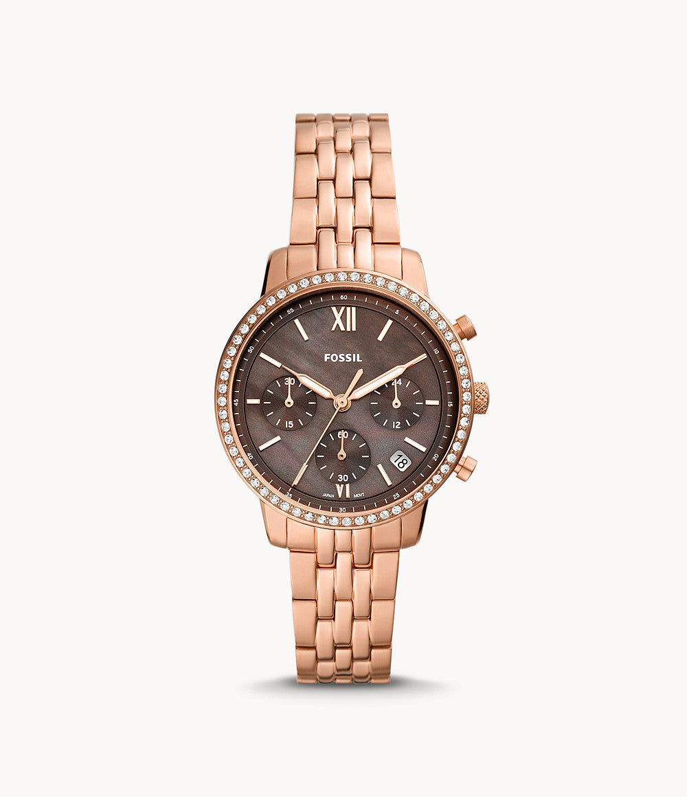 WOMEN'S CHRONOGRAPH ROSE GOLD WATCH