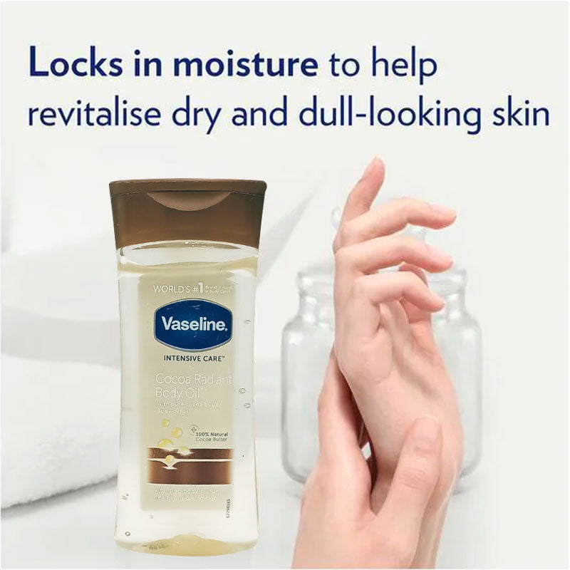Vaseline Intensive Care Body Oil Cocoa Radiant 200ml