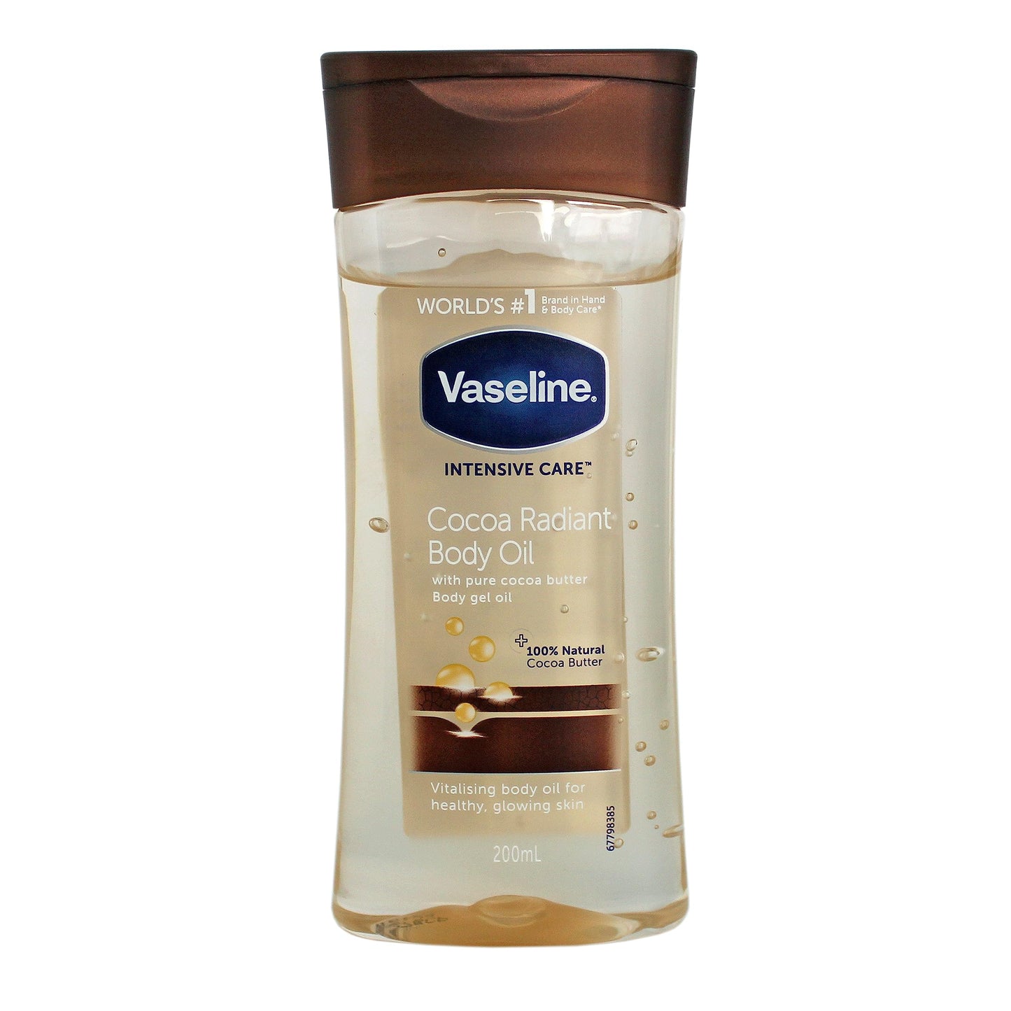 Vaseline Intensive Care Body Oil Cocoa Radiant 200ml