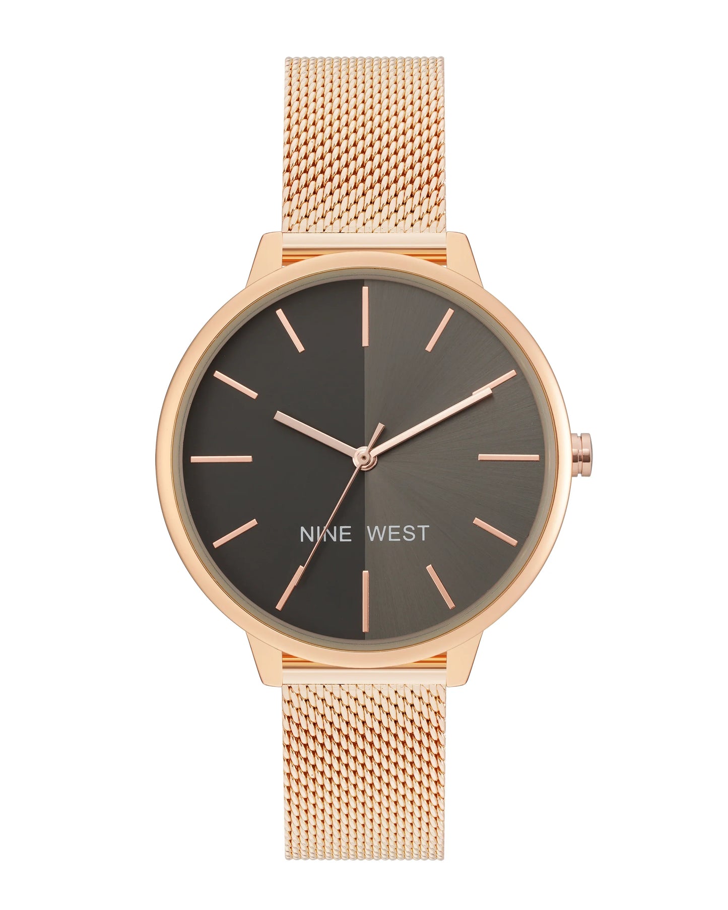 Mesh Bracelet Watch Rose Gold