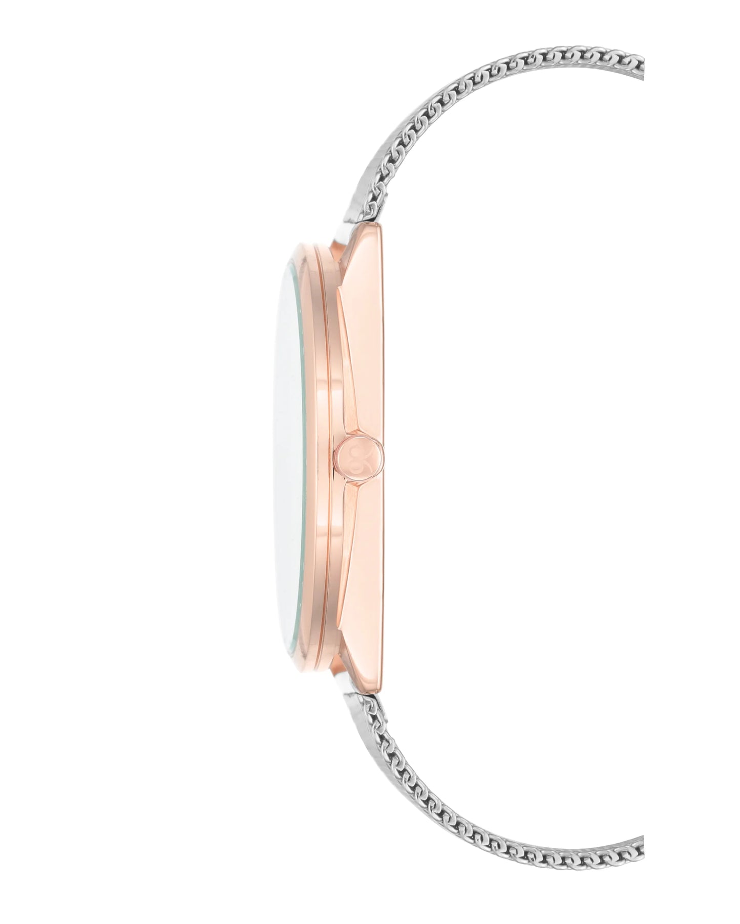 Mesh Bracelet Watch - Silver-Tone