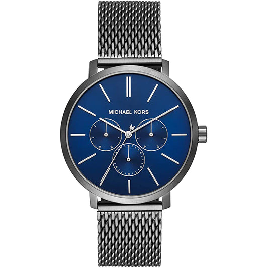 Michael Kors Gray Navy Blue Chronograph Watch