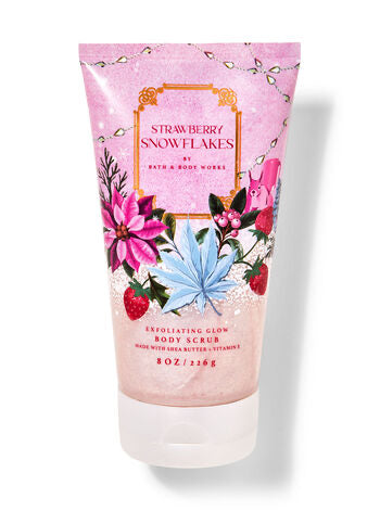 Strawberry Snowflakes Exfoliating Glow Body Scrub