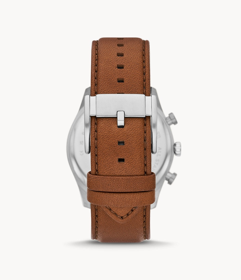 Medium Brown Leather Watch