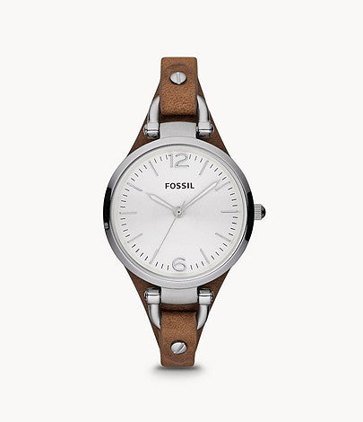 Women's Brown Leather Watch
