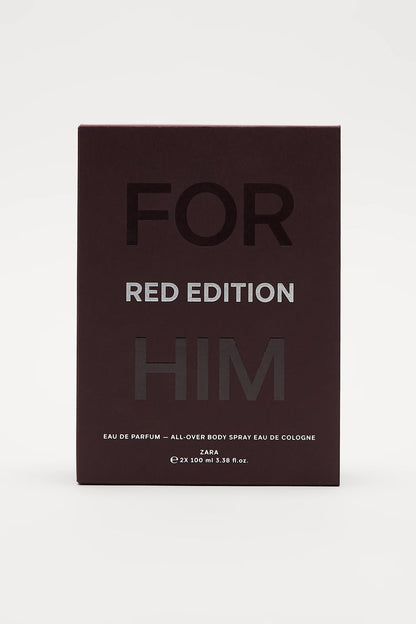 FOR HIM RED EDITION + ALL-OVER SPRAY 100ML EDP